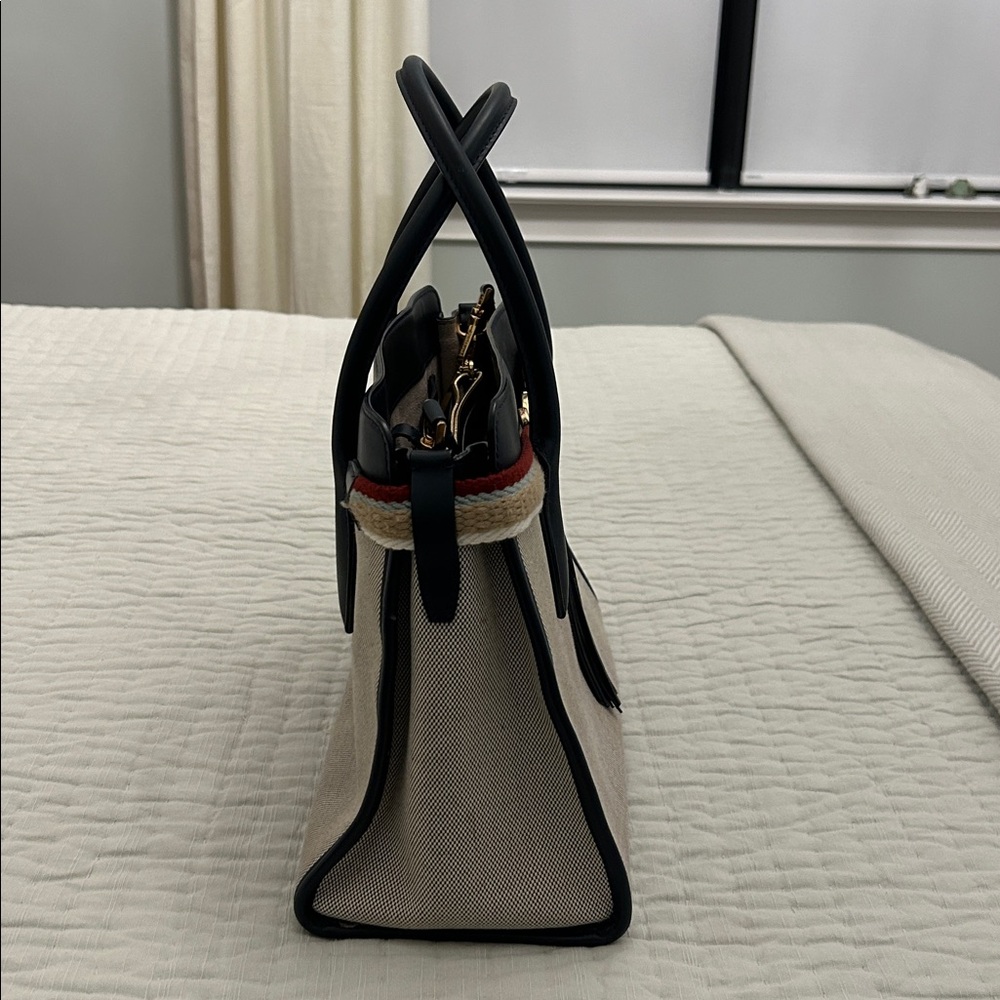 Kate Spade purse in fabric and leather - Picture 4 of 7